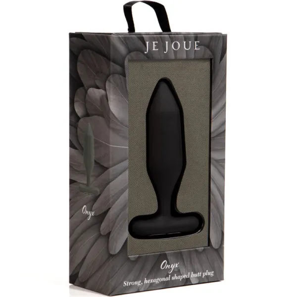 Onyx Anal Plug Vibrator Schwarz von Je Joue | Fesselliebe.de