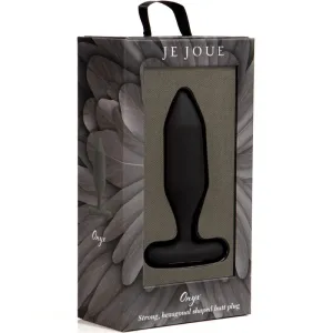 Onyx Anal Plug Vibrator Schwarz von Je Joue