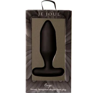 Onyx Anal Plug Vibrator Schwarz von Je Joue