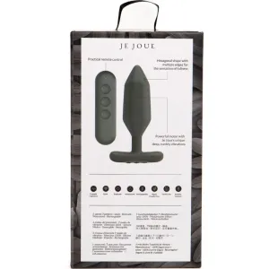 Onyx Anal Plug Vibrator Schwarz von Je Joue