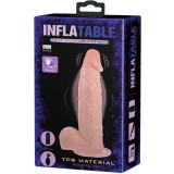 Realistischer Vibrierender und aufblasbarer Dildo von Baile | Fesselliebe.de