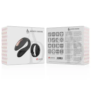 Dual Pleasure Tecnolog A Watchme Black von anne´S Desire