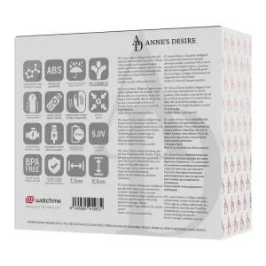 Dual Pleasure Tecnolog A Watchme Black von anne´S Desire