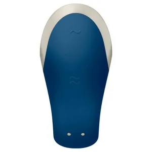 Double Love Luxury Partner Vibrator Blau von Satisfyer Partner