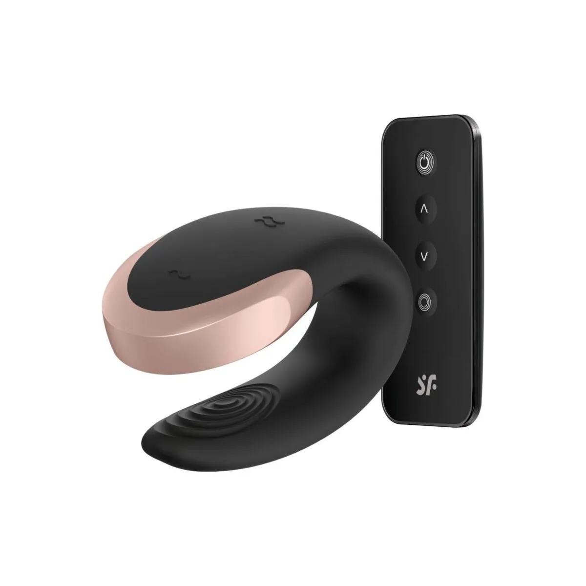 Double Love Luxury Partner Vibrator Schwarz von Satisfyer Partner | Fesselliebe.de
