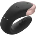 Double Love Luxury Partner Vibrator Schwarz von Satisfyer Partner