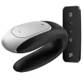 Double Fun Partner Vibrator Schwarz von Satisfyer Connect