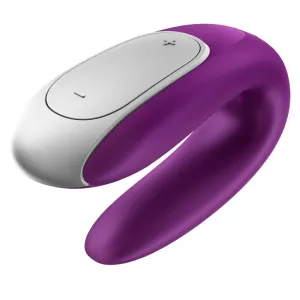 Double Fun Partner Vibrator Lila von Satisfyer Connect