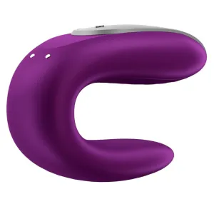 Double Fun Partner Vibrator Lila von Satisfyer Connect