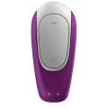 Double Fun Partner Vibrator Lila von Satisfyer Connect