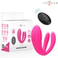 Julia Doppelvibrator-Klemmenstimulator mit Fernbedienung von Intense Couples Toys