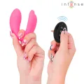 Julia Doppelvibrator-Klemmenstimulator mit Fernbedienung von Intense Couples Toys