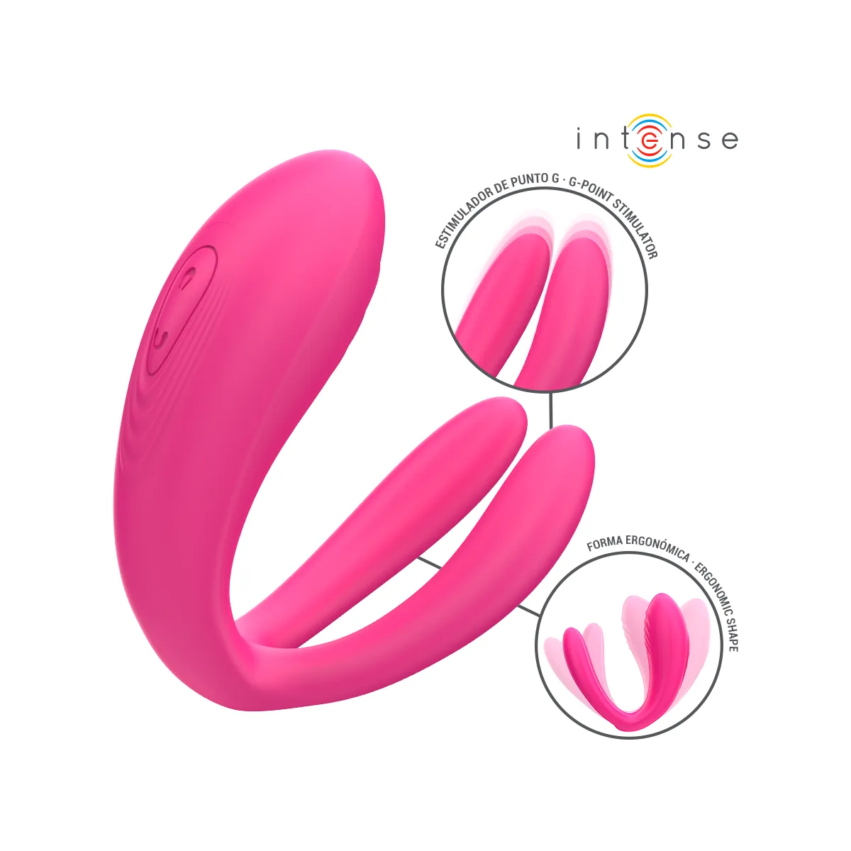 Julia Doppelvibrator-Klemmenstimulator mit Fernbedienung von Intense Couples Toys | Fesselliebe.de