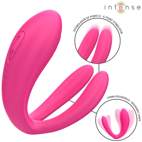 Julia Doppelvibrator-Klemmenstimulator mit Fernbedienung von Intense Couples Toys | Fesselliebe.de