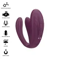 Sandra Klappe- und Vibrationsklemmstimulator mit Fernbedienung von Intense Couples Toys