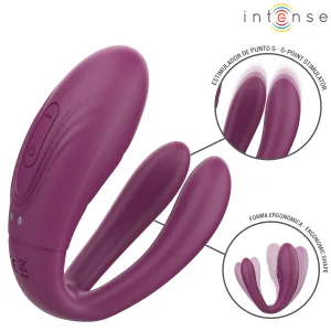 Sandra Klappe- und Vibrationsklemmstimulator mit Fernbedienung von Intense Couples Toys