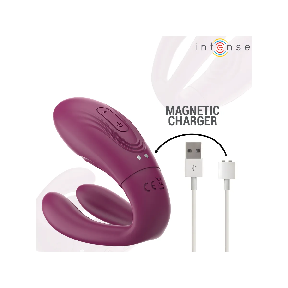 Sandra Klappe- und Vibrationsklemmstimulator mit Fernbedienung von Intense Couples Toys | Fesselliebe.de