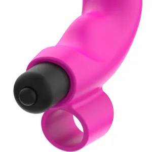 Neonpinker Fingerhut-Vibrator Xmas Edition von Ohmama Vibrators