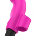 Neonpinker Fingerhut-Vibrator Xmas Edition von Ohmama Vibrators