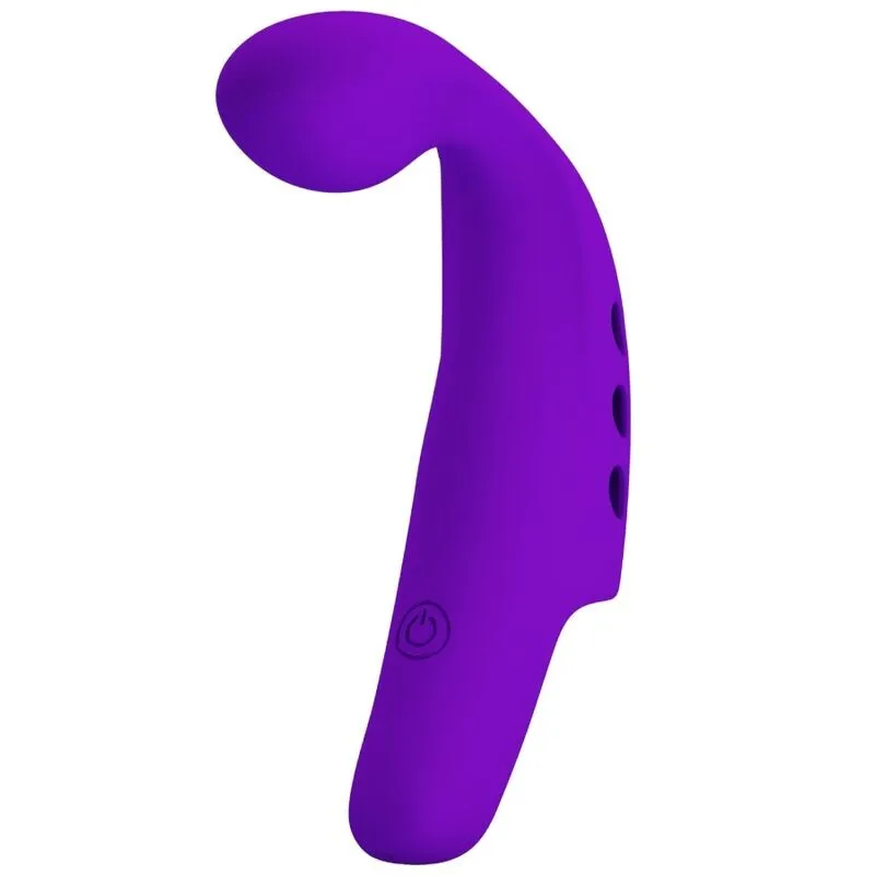 Gorgon Purple wiederaufladbarer Fingervibrator von Pretty Love Smart | Fesselliebe.de