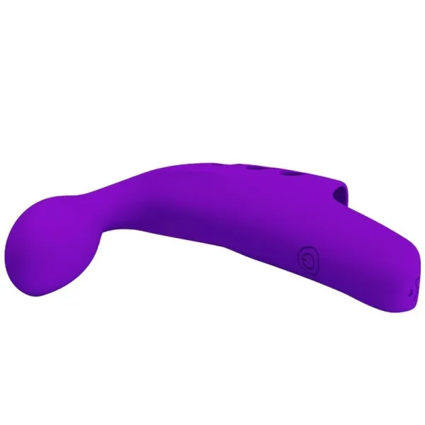 Gorgon Purple wiederaufladbarer Fingervibrator von Pretty Love Smart | Fesselliebe.de
