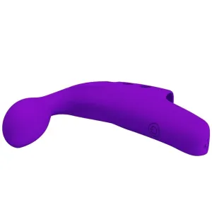 Gorgon Purple wiederaufladbarer Fingervibrator von Pretty Love Smart