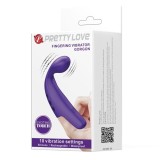 Gorgon Purple wiederaufladbarer Fingervibrator von Pretty Love Smart | Fesselliebe.de