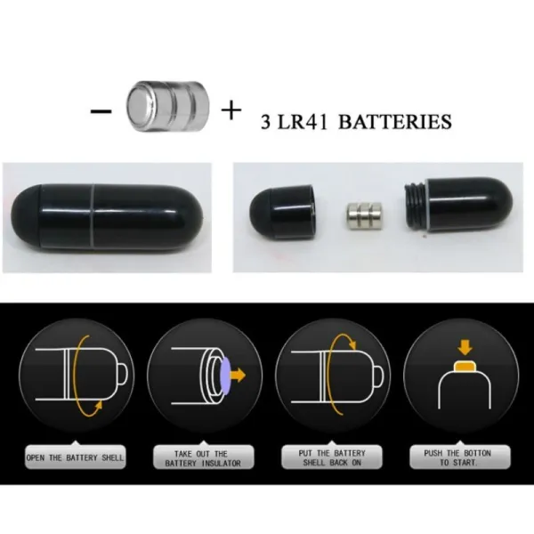 Flirtation Steward Schwarzer Vibrations-Fingerhut von Pretty Love Flirtation | Fesselliebe.de