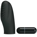 Flirtation Stanford Schwarzer Vibrationsfingerhülle von Pretty Love Flirtation