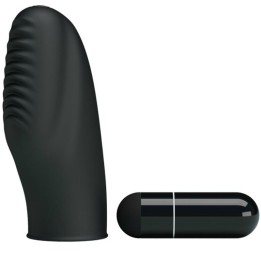 Flirtation Stanford Schwarzer Vibrationsfingerhülle von Pretty Love Flirtation | Fesselliebe.de