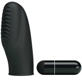Flirtation Stanford Schwarzer Vibrationsfingerhülle von Pretty Love Flirtation | Fesselliebe.de