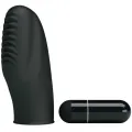 Flirtation Stanford Schwarzer Vibrationsfingerhülle von Pretty Love Flirtation