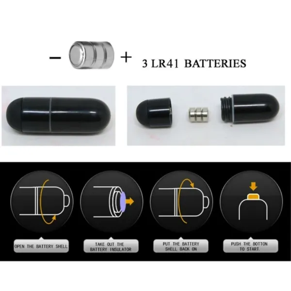 Flirtation Stanford Schwarzer Vibrationsfingerhülle von Pretty Love Flirtation | Fesselliebe.de