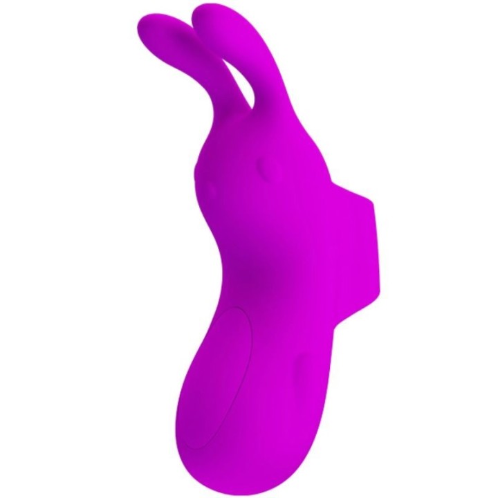 Smart wiederaufladbarer Fingerhut mit Rabbit von Pretty Love Smart | Fesselliebe.de