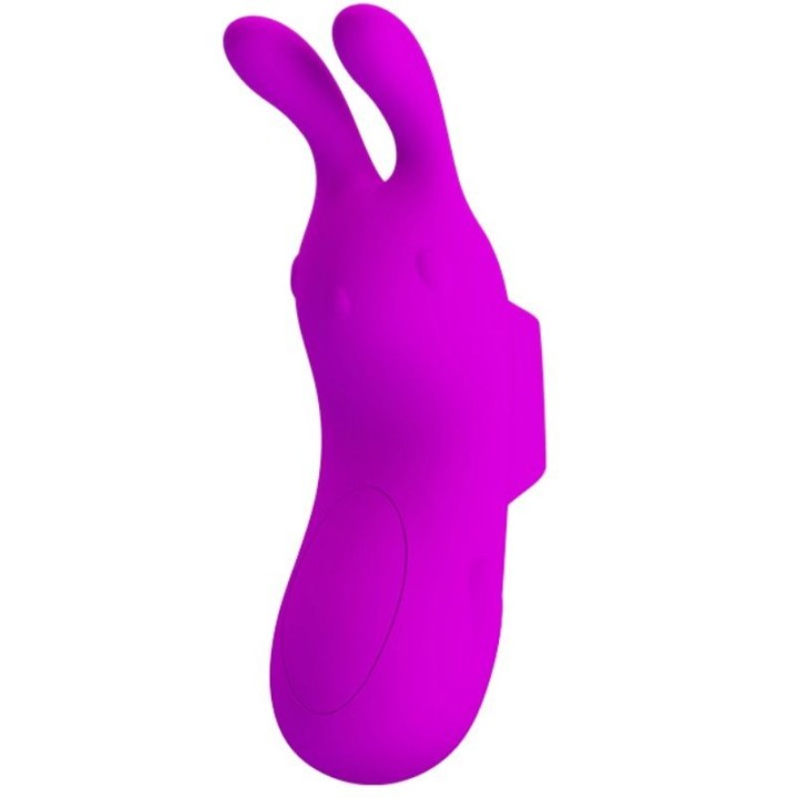 Smart wiederaufladbarer Fingerhut mit Rabbit von Pretty Love Smart | Fesselliebe.de