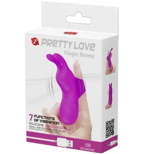Smart wiederaufladbarer Fingerhut mit Rabbit von Pretty Love Smart