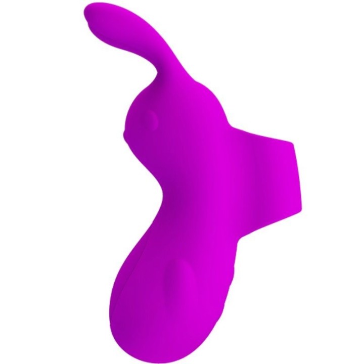 Smart wiederaufladbarer Fingerhut mit Rabbit von Pretty Love Smart | Fesselliebe.de