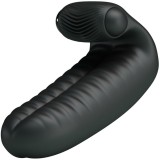 Abbott Schwarzer Stimulator-Fingerhut von Pretty Love | Fesselliebe.de