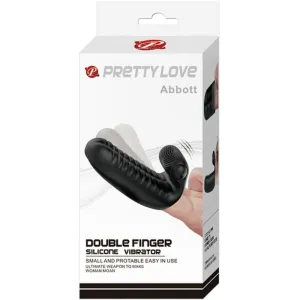Abbott Schwarzer Stimulator-Fingerhut von Pretty Love