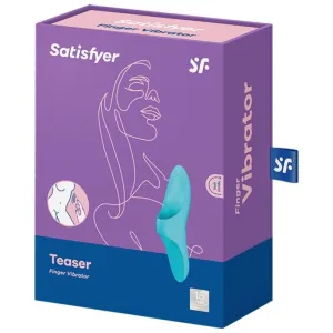 Teaser Fingervibrator Blaues Licht von Satisfyer Vibrator