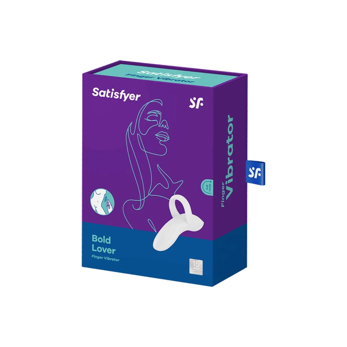 Bold Lover Fingervibrator Weiss von Satisfyer Vibrator | Fesselliebe.de