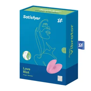 Love Riot Fingervibrator Rosa von Satisfyer Vibrator