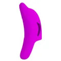 Delphini Leistungsstarker Lila Fingerstimulator von Pretty Love