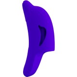 Delphini Leistungsstarker Dunkelblauer Fingerstimulator von Pretty Love | Fesselliebe.de