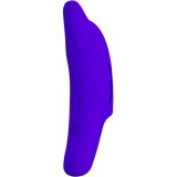 Delphini Leistungsstarker Dunkelblauer Fingerstimulator von Pretty Love | Fesselliebe.de