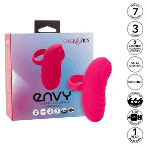 Envy Handmassager mit Rollball, 7 Vibrationen, Rosa von Calexotics | Fesselliebe.de
