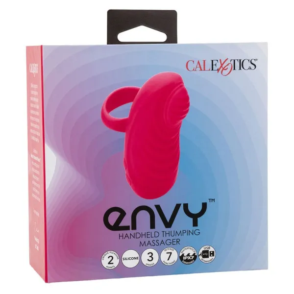 Envy Handmassager mit Rollball, 7 Vibrationen, Rosa von Calexotics | Fesselliebe.de