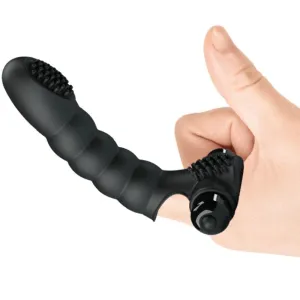 Alexander Fingervibrator 10 Vibrationen Schwarz von Pretty Love
