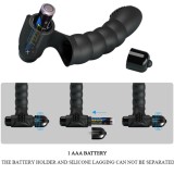 Alexander Fingervibrator 10 Vibrationen Schwarz von Pretty Love | Fesselliebe.de
