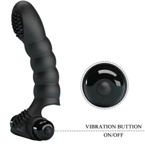 Alexander Fingervibrator 10 Vibrationen Schwarz von Pretty Love
